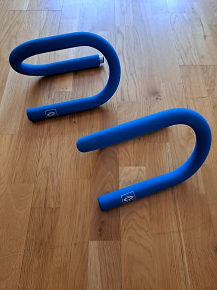 Armhävningshandtag blå