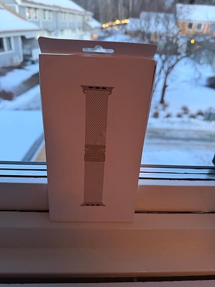 Apple Watch armband Milanese Loop rostfritt stål /S