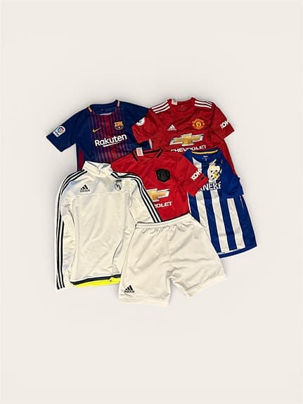 Fotbollströjor Barn (158-164) – Real, United, Barça & IFK