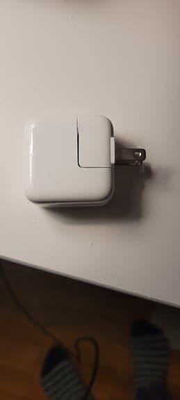 Apple laddare vit för USA/amerikanska kontakter