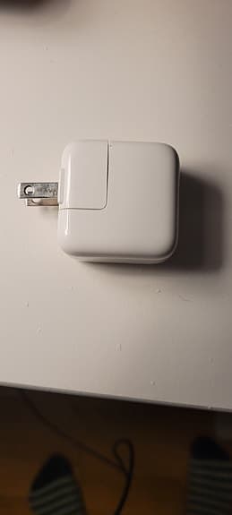 Apple laddare vit för USA/amerikanska kontakter