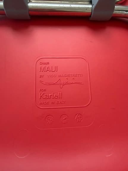 4 stolar Kartell ”MAUI”