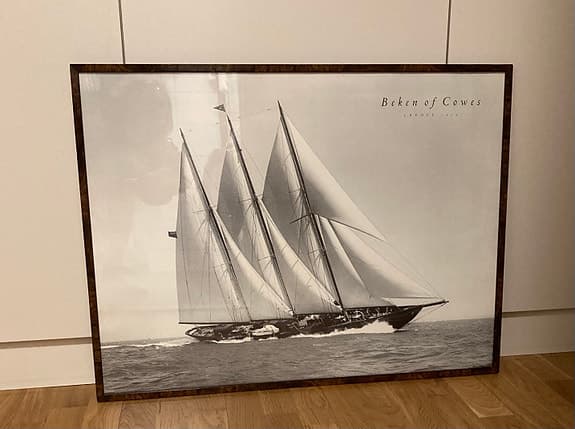 Tavlor med båtmotiv och havslandskap