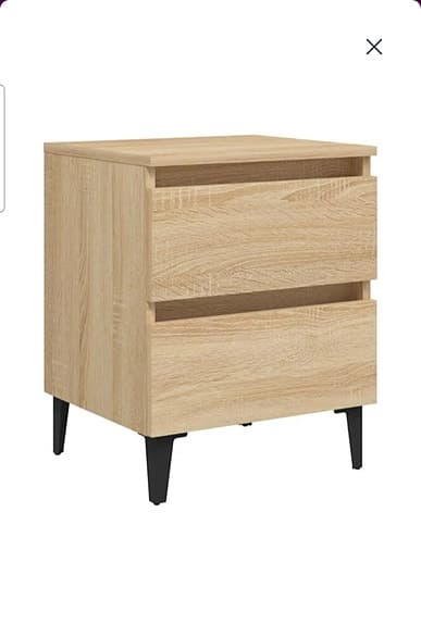 Oanvänt Sängbord