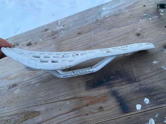 Cykelsadlar och sadelöverdrag blandade modeller svart och vit