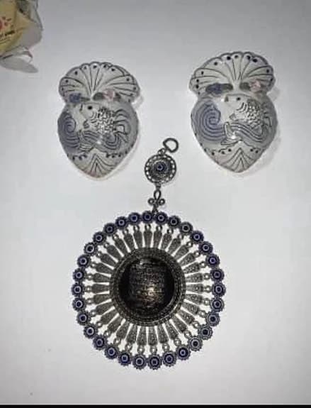 dekoration för hänga på vägg (allt för 50kr)