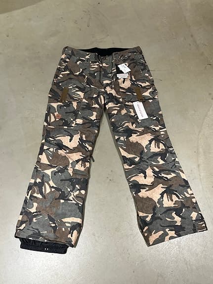 DC byxor camo skid & snowboard byxor