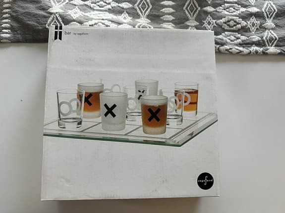 Luffarschack med shotglas - helt ny