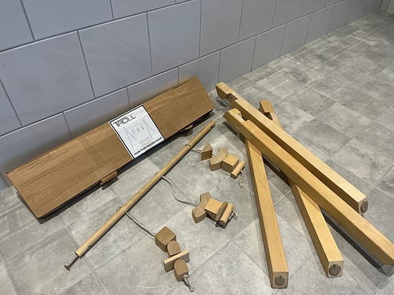 Troll Babygym i trä