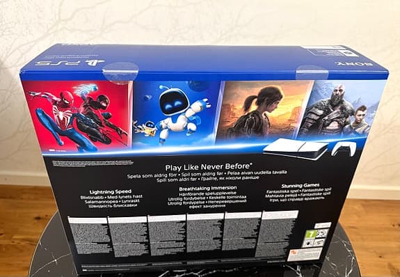 Sony Playstation 5 Digital Edition spelkonsol 825 GB vit