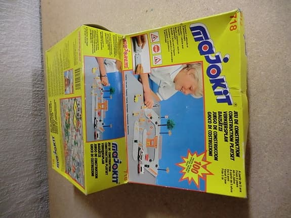 majorette majokit 718 bilbana originalkartong originalförpackning bilar gubbar