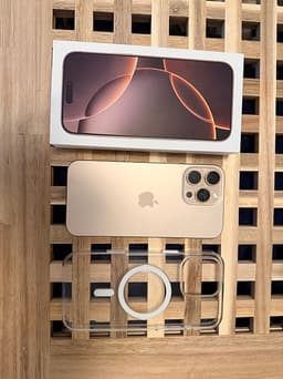 iPhone 16 Pro Max 256GB – AppleCare+ till Nov 2026 – Nyskick