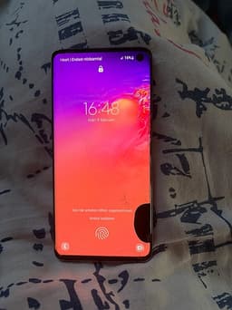 Samsung Galaxy S10 4G smartphone 128 GB svart
