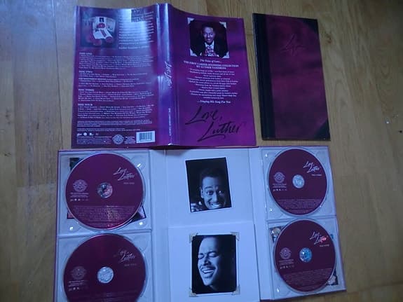 luther vandross 4 cd box love 2007 TOPPSKICK 53 låtar hits beyonce