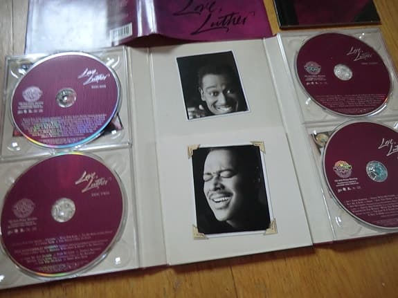 luther vandross 4 cd box love 2007 TOPPSKICK 53 låtar hits beyonce