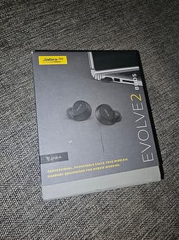 Jabra Evolve2 Buds trådlösa in-ear hörlurar svart