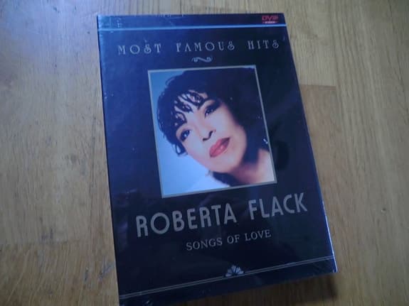 roberta flack DVD most famous golden hits 2006 NY INPLASTAD killing me softly