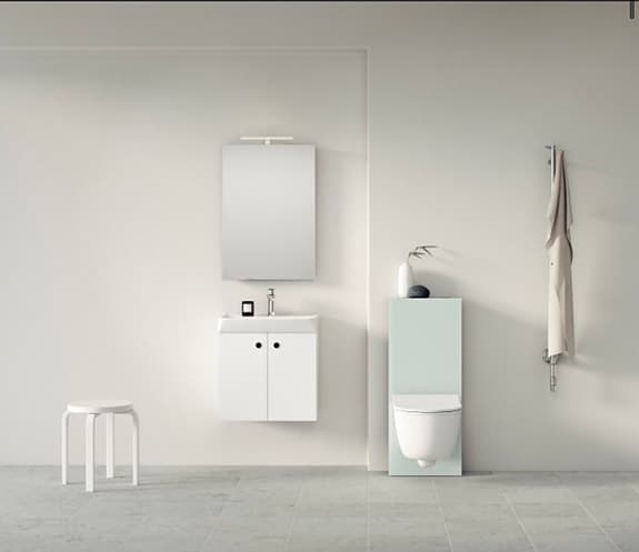 Badrumsspegel,  Svedbergs Tived 60 * 80cm, med separat led belysning