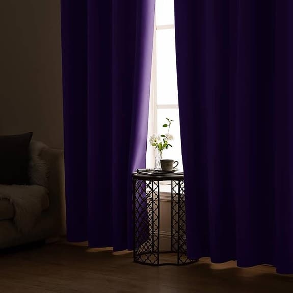 Mörkläggande Gardiner i Sammet, (Pack-2) (140 X 245 cm)