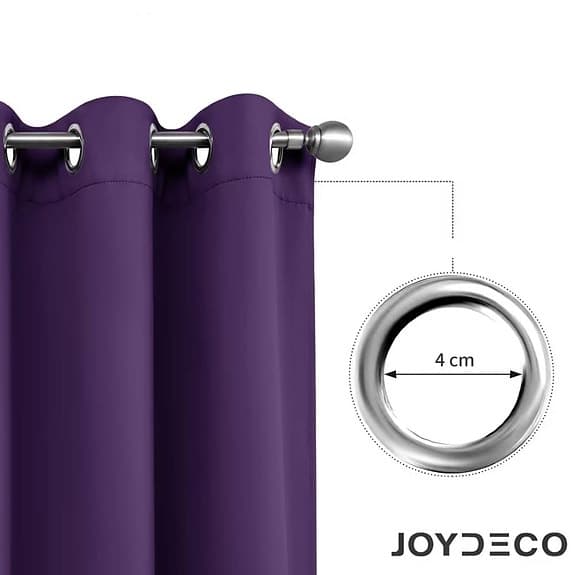 Mörkläggande Gardiner i Sammet, (Pack-2) (140 X 245 cm)