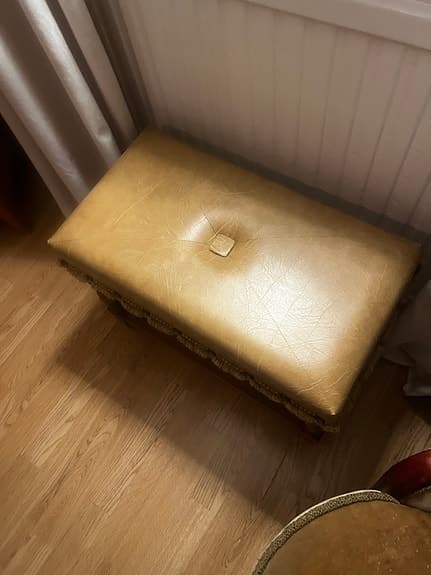 Retro bänk/ pall dekorativ och snygg