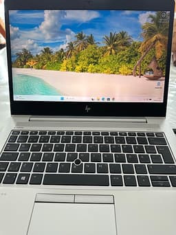 HP laptop 13 tum silver