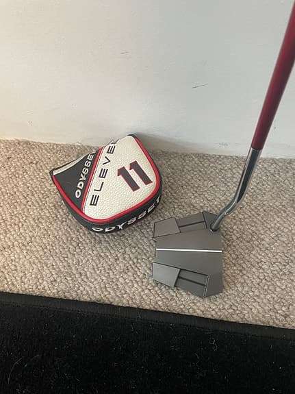 Odyssey Eleven Tour Lined Putter – Stroke Lab – Mycket bra skick