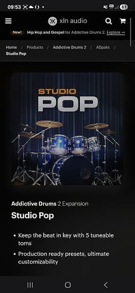 Addictive Drums 2 ADpaks