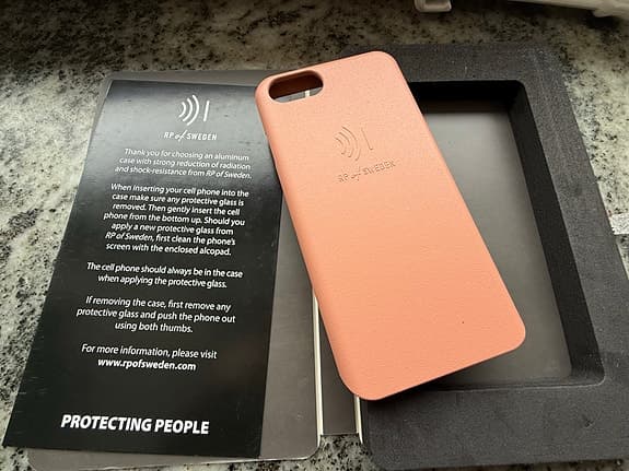 RP of Sweden mobilskal i aluminium – iPhone 6 / 6s (helt nytt)