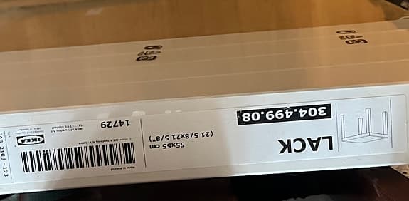 Lack sidobord - oöppnad- fynda!