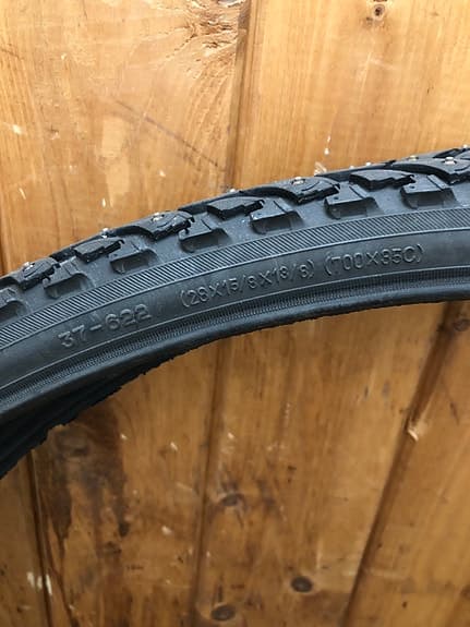 Dubbdäck cykeldäck 700x35C svart