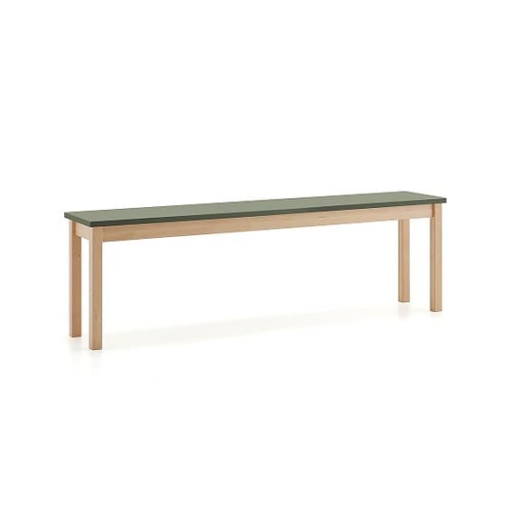 Sittbänk ZET 1800x440 mm Mörkgrön