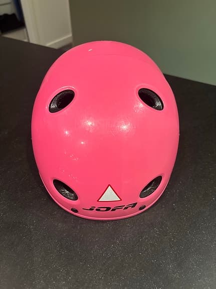 Jofa barn hjälm rosa stl M
