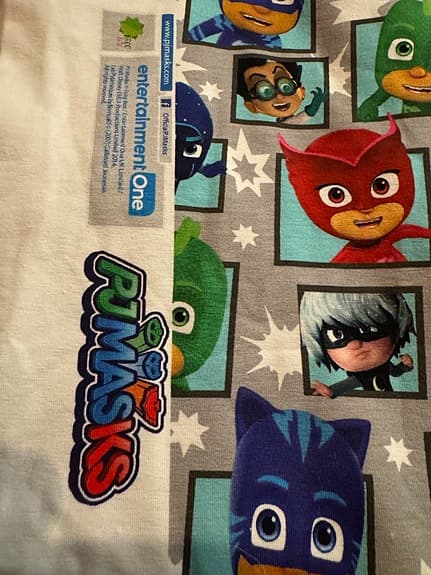 PJ Masks tyg stuvbit flerfärgad bomullt
