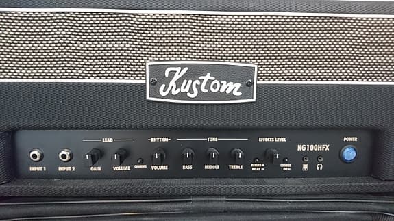 Förstärkare Kustom HG100FX