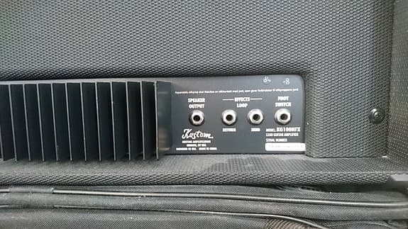 Förstärkare Kustom HG100FX