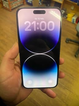 iPhone 14 Pro Max 256 GB svart 84% batteri den är i topp skick