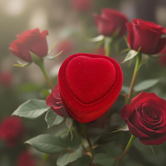 Smyckes askar "sammet". 3 st