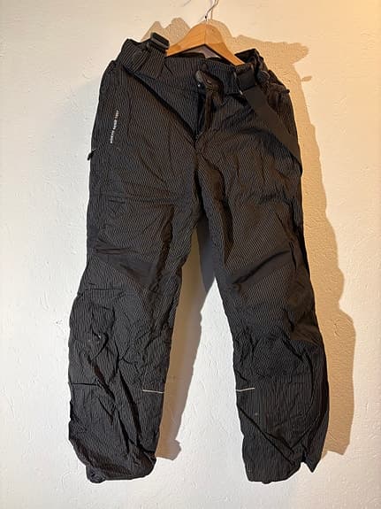 Skidbyxa, NORTHBEND, storlek S, Svart kritstrecksrandig