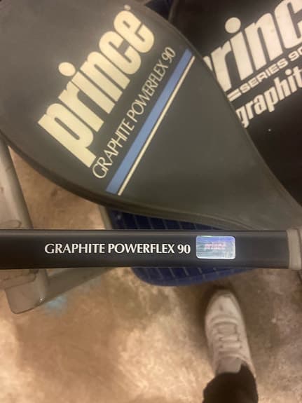 Retro Prince Tennisrack – Klassiska Graphite-modeller (90-tal)