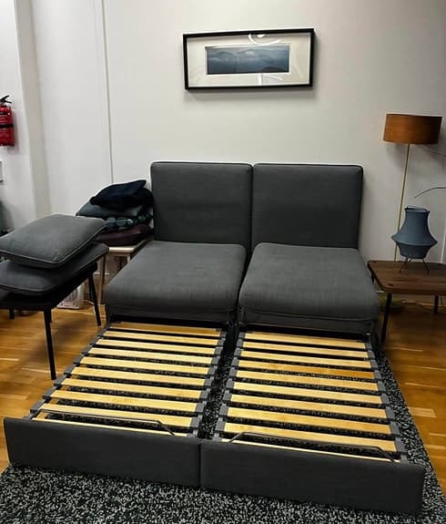 IKEA Vallentuna Bäddsoffa Nyskick Gratis Hemleverans & Inbärning