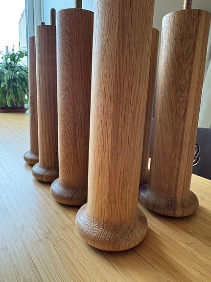 Nya Hästens sängben, ek, 23cm, slutsålda, nypris 12800!
