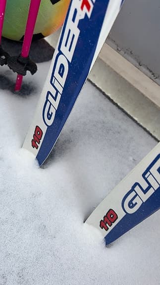 Tecno Pro Glide 110 cm alpinskidor blå