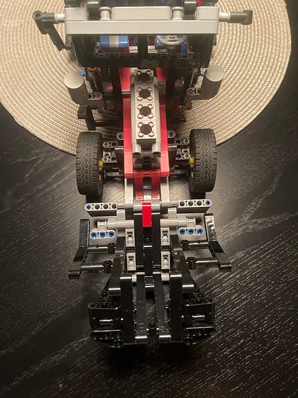 Lego Technic timmerlastbil med kran