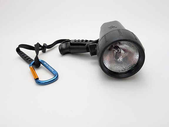 Underwater Kinetics Sunlight C8 - Dykarlampa Pistolgrepp - Testad & Fungerar