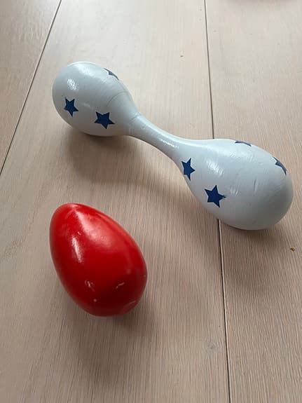Rytmleksaker för små barn