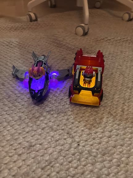 Paw Patrol leksaksfordon set flerfärgade