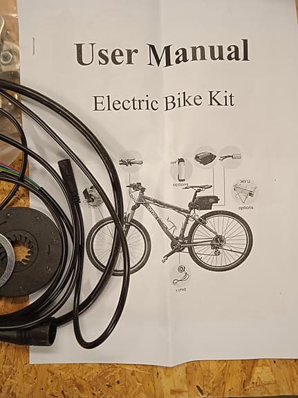 Elcykel conversion kit