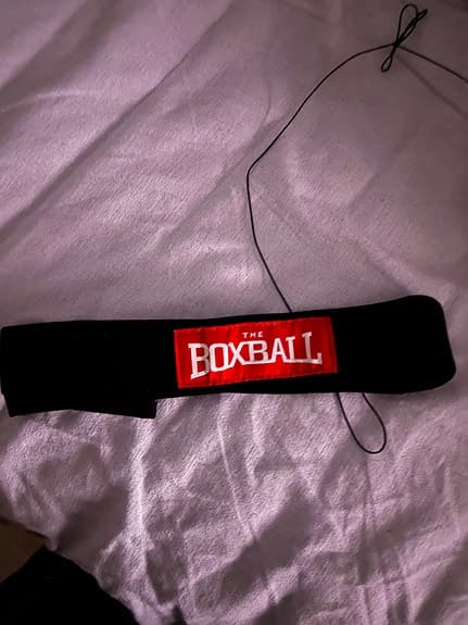 The Boxball boxboll träningsredskap svart röd