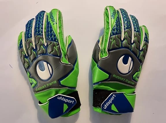 Uhlsport målvaktshandskar – strl 5 – bra grepp